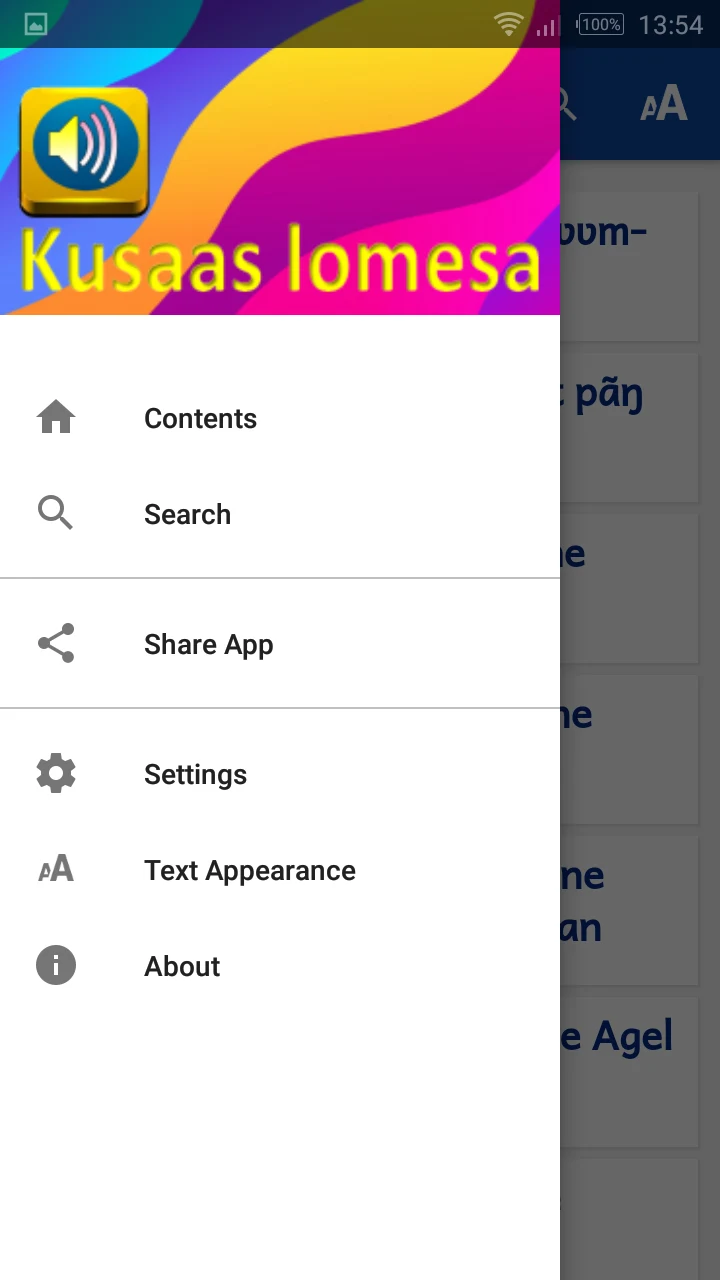 Kusaal folk-tales with English screenshot
